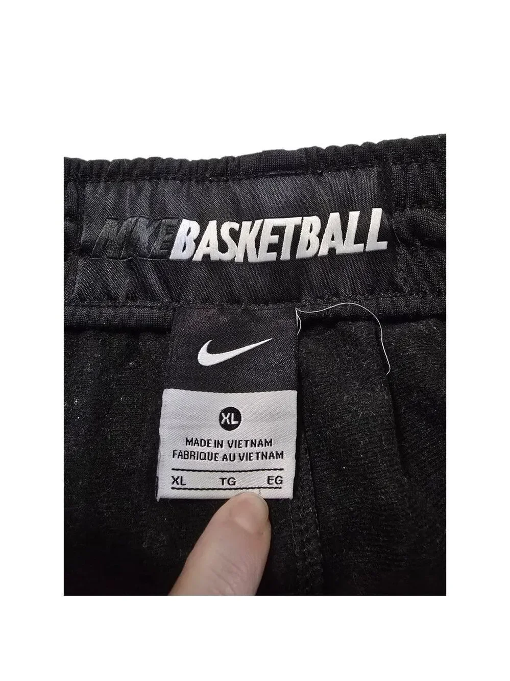 Nike Basketball Athletic Vintage Y2K Ankle Zip Pants Sz XL
